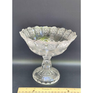 EAPG Adams & Co Collage Compote Dinner Bell Fine Cut Band 1800s